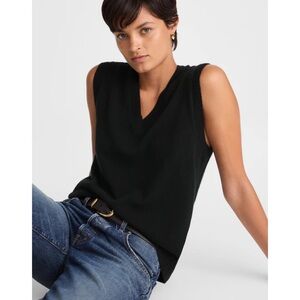 Madewell • NWT • Women's Cashmere V-Neck Sweater Vest